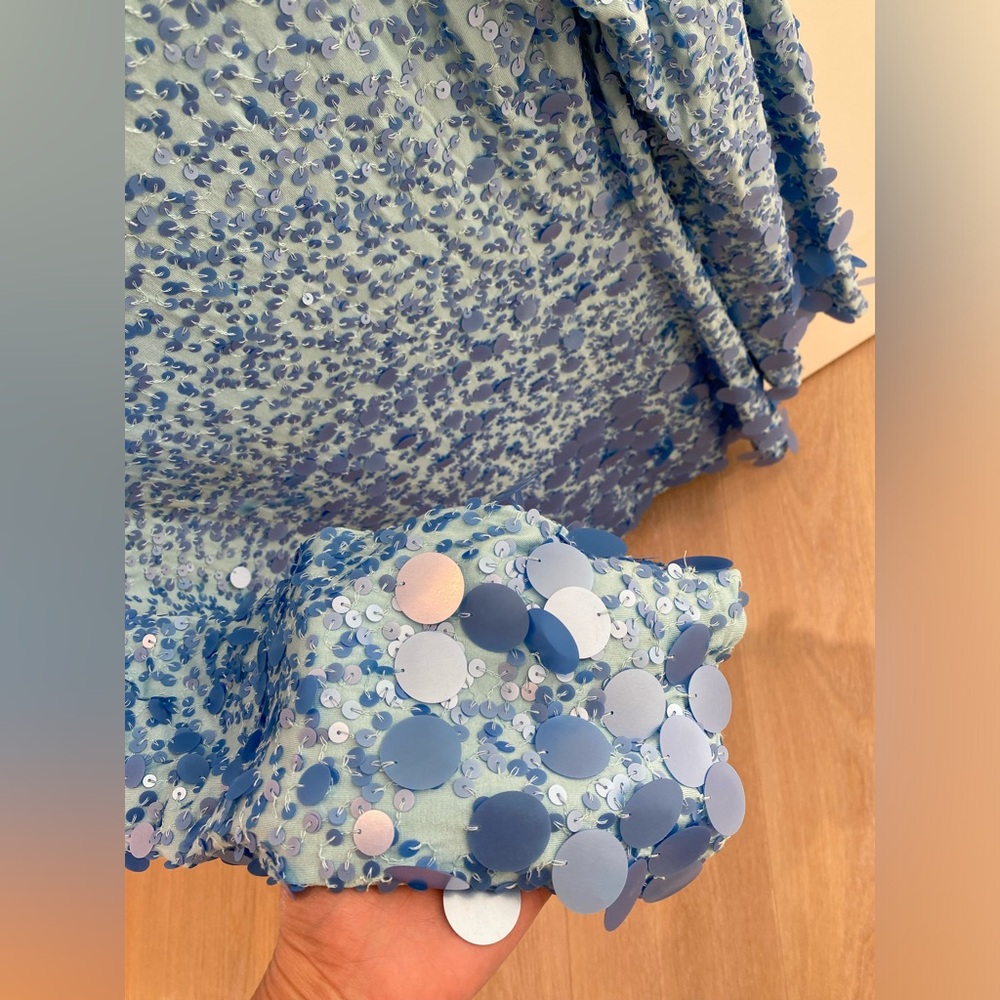 Loveshackfancy Lightning Sequined Mini Dress - image 4